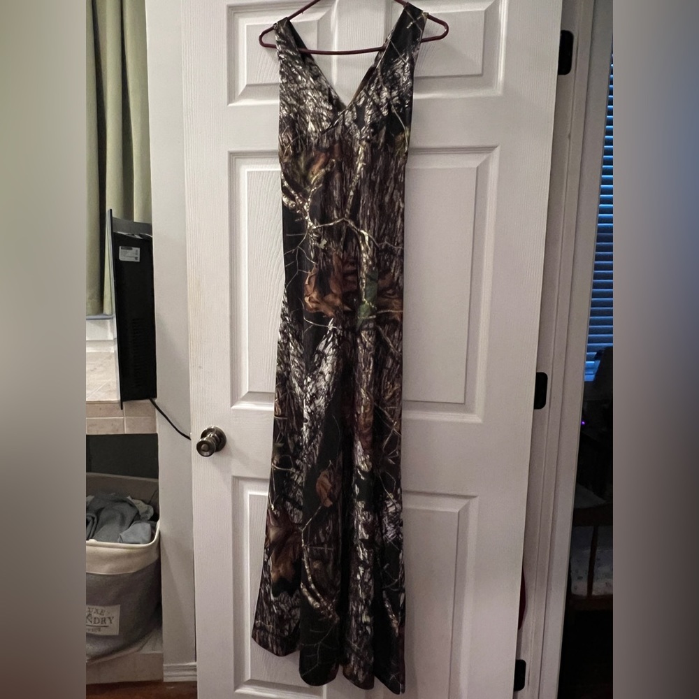 Camo Diva maxi dress